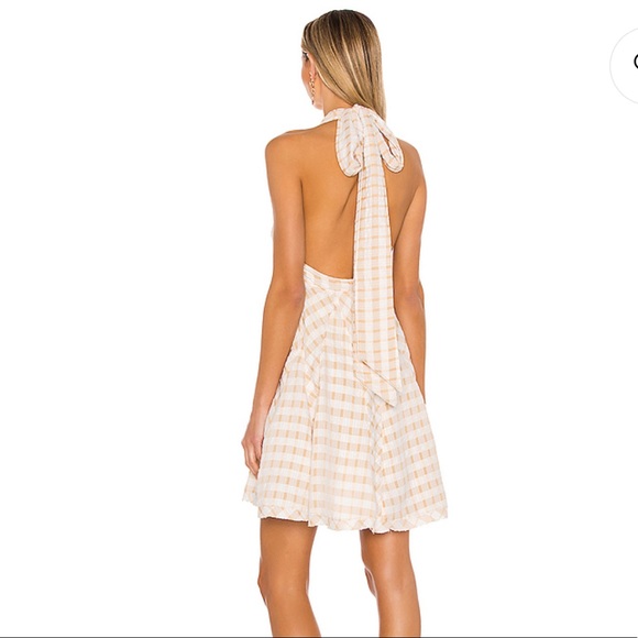 Free People Do The Twist Mini Dress in Ivory Combo - Picture 3 of 7